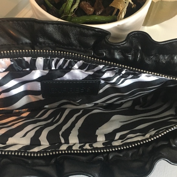 Express Ruffle Clutch - Picture 2 of 3